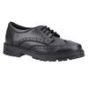 Hush Puppies - "Maxine" Schul-Uniform-Schuhe für Mädchen, Leder (Schwarz)