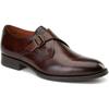 Base London Faraday Leder Herrenschuhe in Gebranntem Braun