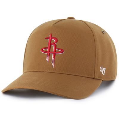 Carhartt x '47 Braune verstellbare Houston Rockets Hitch-Mütze für Herren Image