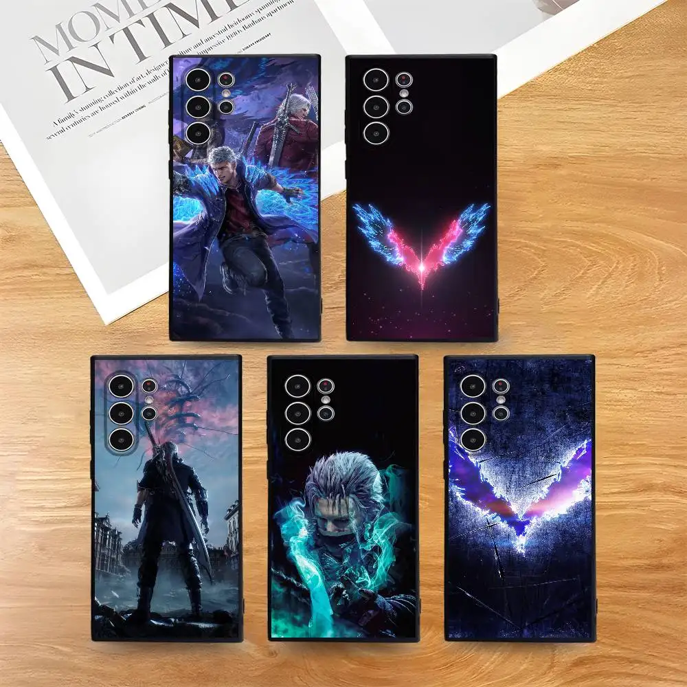 D-Devil May Cry-S HOT Handyhülle für Samsung S-Serie S21 S22 S23 S24 S25 FE Plus Ultra TPU Weiche bis hautfreundliche Hülle Image