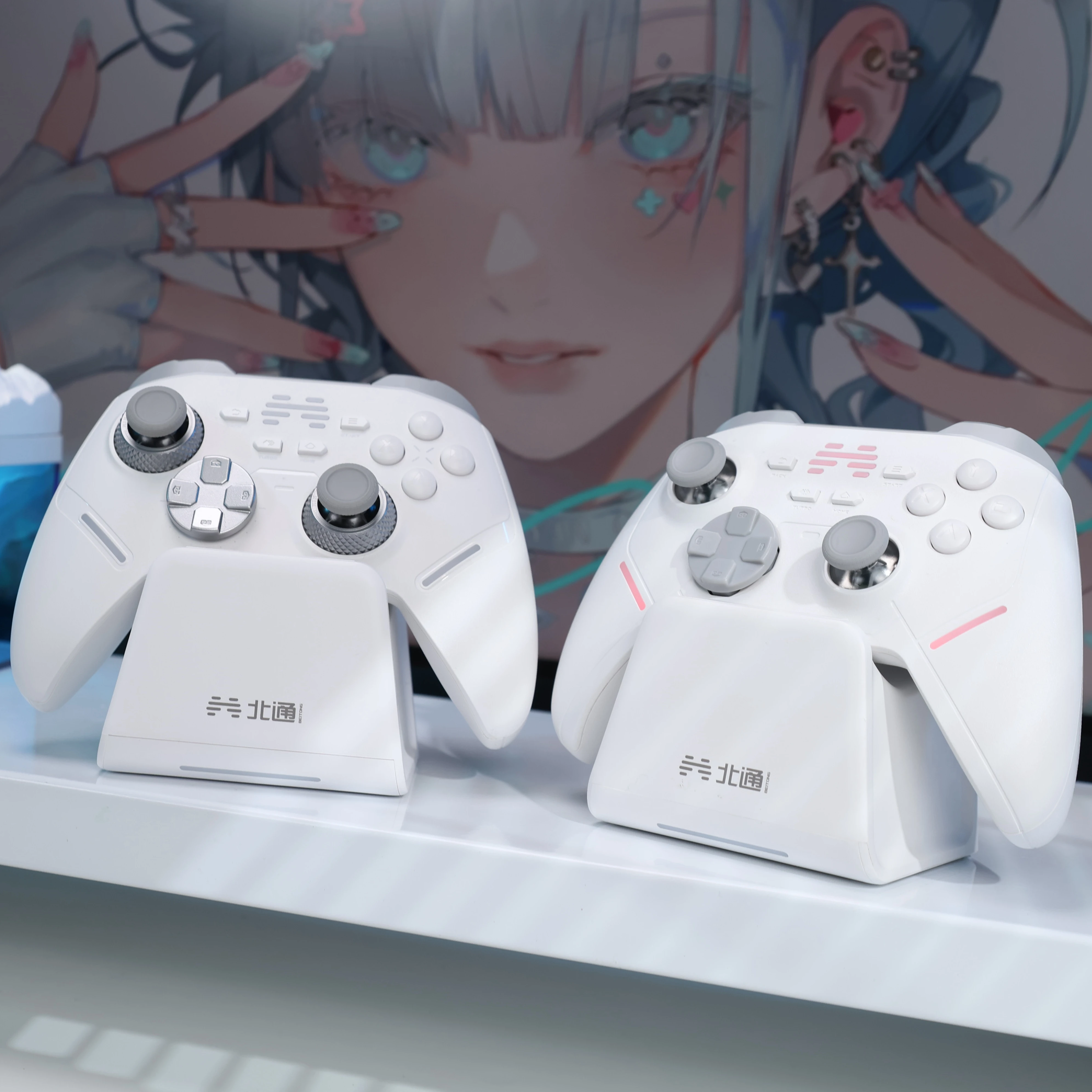 BEITONG Kunpeng 20 40 KP20 KP40 Wireless Game Controller TMR Joysticks Hall Effect löst Gamepad für PC/Switch/IOS/Android aus Image