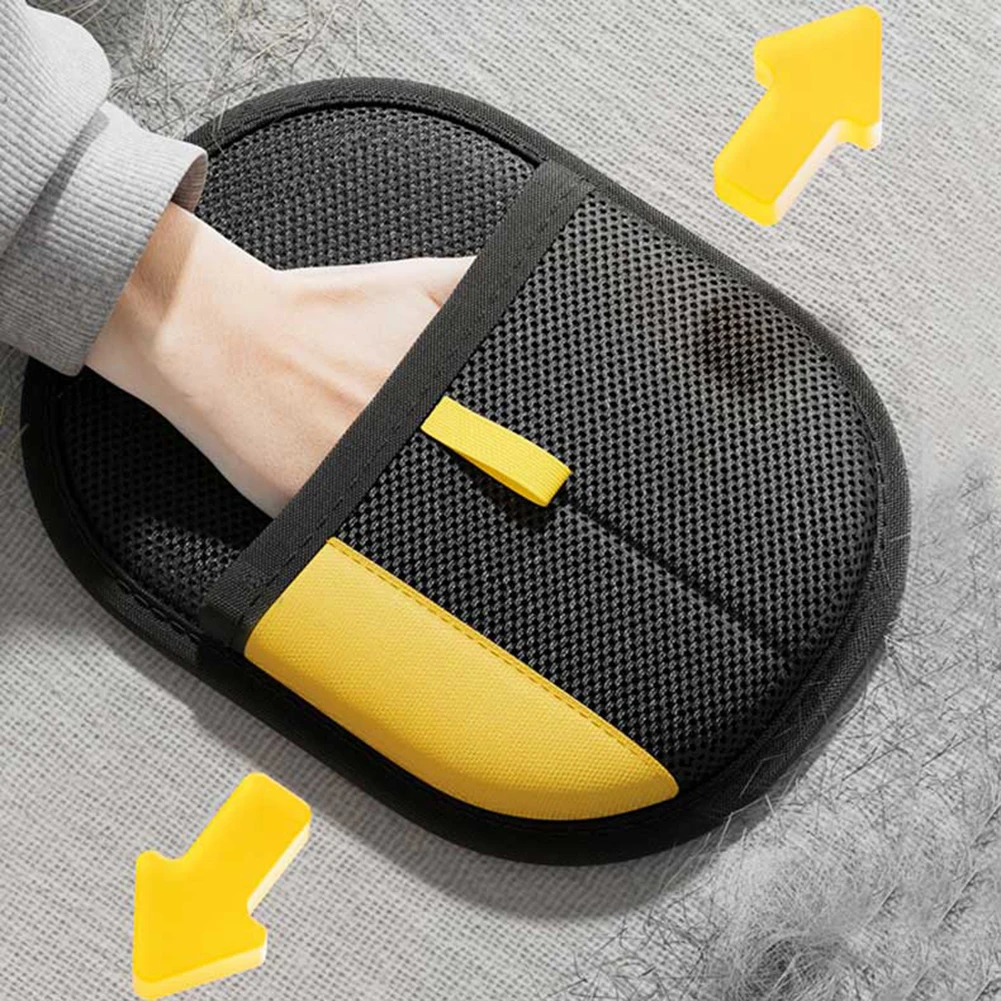 1/2/3 Stück elektrostatische Handschuhe, multifunktionale Tierpflege-Handschuhe, antistatischer Haarentfernungshandschuh für Couch, Möbel, Teppich Image