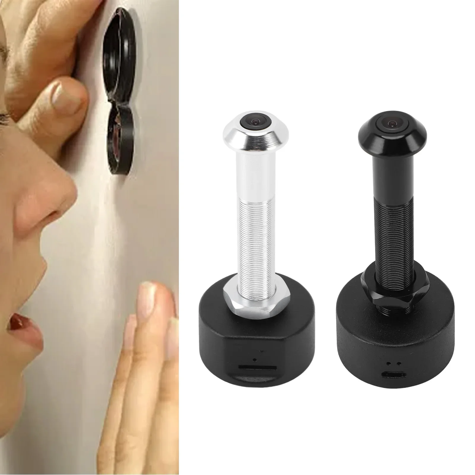 WLAN-Türspionkamera 1080P HD Mobile Erkennung 150 ° Weitwinkelobjektiv-Türspion mit APP für die Sicherheit zu Hause Image