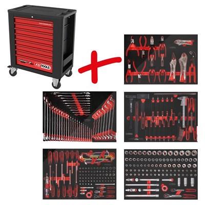 Ks Tools Performanceplus Werkzeugwagen-Satz P15 279Werkzeugen 5Schubladen [Hersteller-Nr. 815.5279] Image