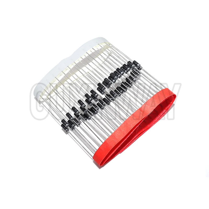 50PCS 1N4004 IN4004 1A 400V DO-41 Gleichrichterdiode Image