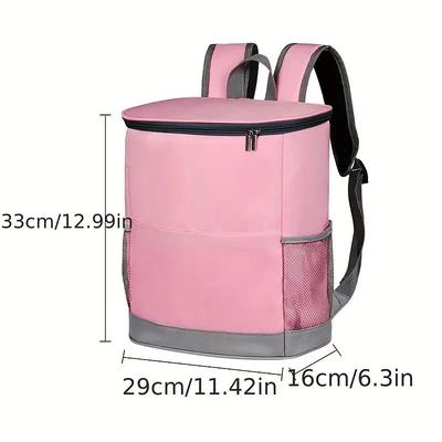 Insulated Cooler Backpack – 30-Can Portable Soft Cooler Bag, Thermal Lunch Pack for Travel, Beach, Outdoor Camping, Picnic Lunch on the Go
