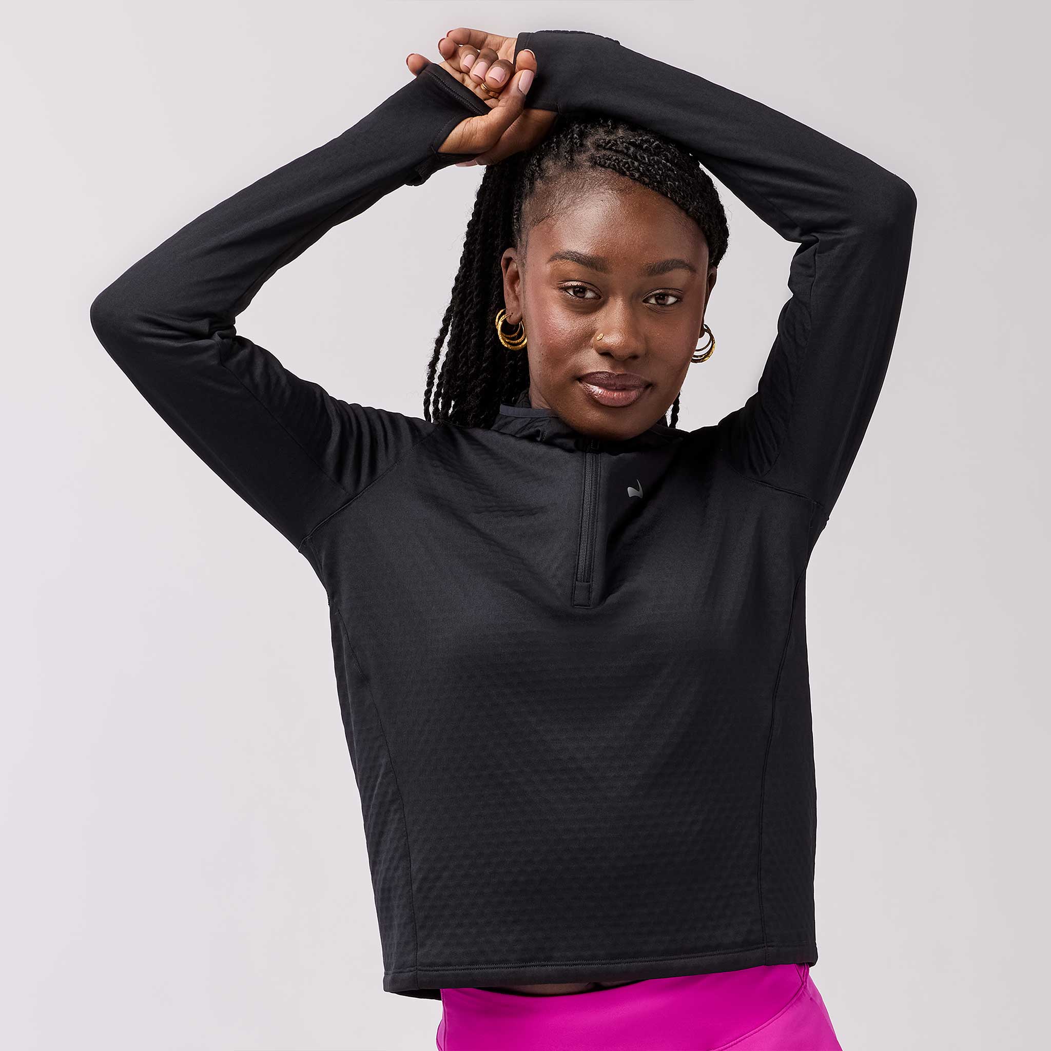 Brooks Notch Thermal Hoodie 3.0 Women's Running Apparel Black