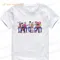 Abbigliamento per bambini ragazza cartone animato T-shirt saja ragazzi T-shirt per bambini Bambino manica corta ragazzo estate Top tee Per ragazze-abbigliamento