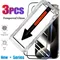 Proteggi schermo intero Ultra HD da 3 pezzi per iPhone 17 16 15 14 Pro Max 16e 15 Plus 13 12 11 Pro 17 Air One Click Installazione in vetro