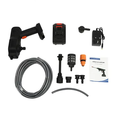 21V Portable Cordless Battery Powered Pressure Washer High Pressure Cleaner Handheld Electric Pressure Washer Water Guns for Car