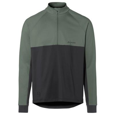 Vaude - Qimsa Halfzip L/S Shirt - Radtrikot Gr L oliv/schwarz Image