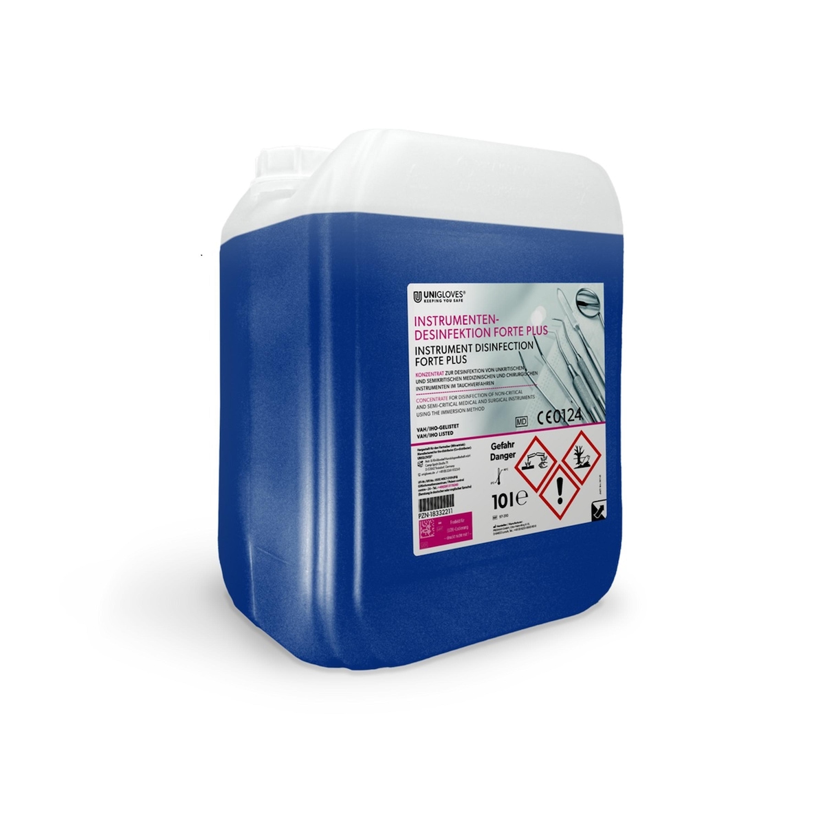 Unigloves Instrumentendesinfektion Forte PLUS - Konzentrat - 10 Liter Kanister Image