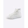 Sneaker ANDREA CONTI, Damen, Gr. 39, weiß, Leder, Rindsleder, Glattleder, modisch, Schuhe