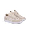 Sneaker DC SHOES "DC Astrix", Gr. 10(42), sand, weiß, 61.35% Leder, 38.65% Synthetikmaterial, Schuhe