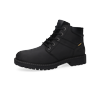 Winterboots CAMEL ACTIVE, Herren, Gr. 46, schwarz, Leder, casual, Schuhe, Schnürstiefel mit Profilsohle und Warmfutter