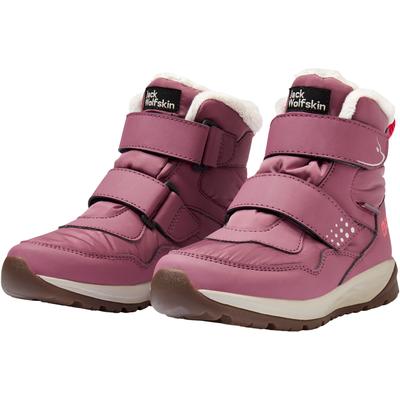 Winterboots JACK WOLFSKIN "POLAR BEAR-G TEXAPORE MID VC K", Damen, Gr. 28, raisin, Textil, Synthetik, sportlich, Schuhe, Snowboots, Winterstiefel, Winterschuhe, wasserdicht & gefüttert Image
