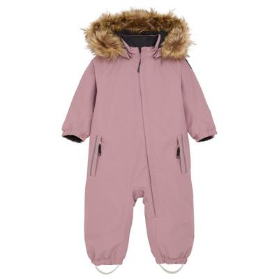 Color Kids - Baby's Coverall with Fake Fur - Overall Gr 80 rosa Image