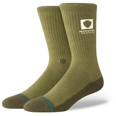 Stance - National Park Crew - Multifunktionssocken Unisex L | EU 43-47 oliv Image