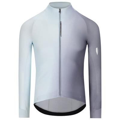 Q36.5 - Gregarius Hybrid Big Fade Long Sleeve Jersey - Radtrikot Gr M grau Image