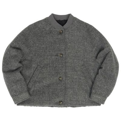 Mazine - Women's Vegan Wool Bomber - Freizeitjacke Gr M grau Image