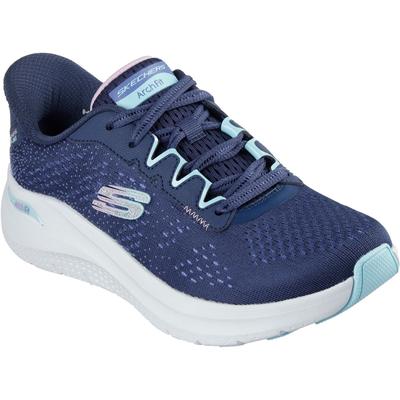 Skechers Arch Fit 2.0 Fresh Pace Textile Damen Marineblau/mehrfarbig Sneaker Image