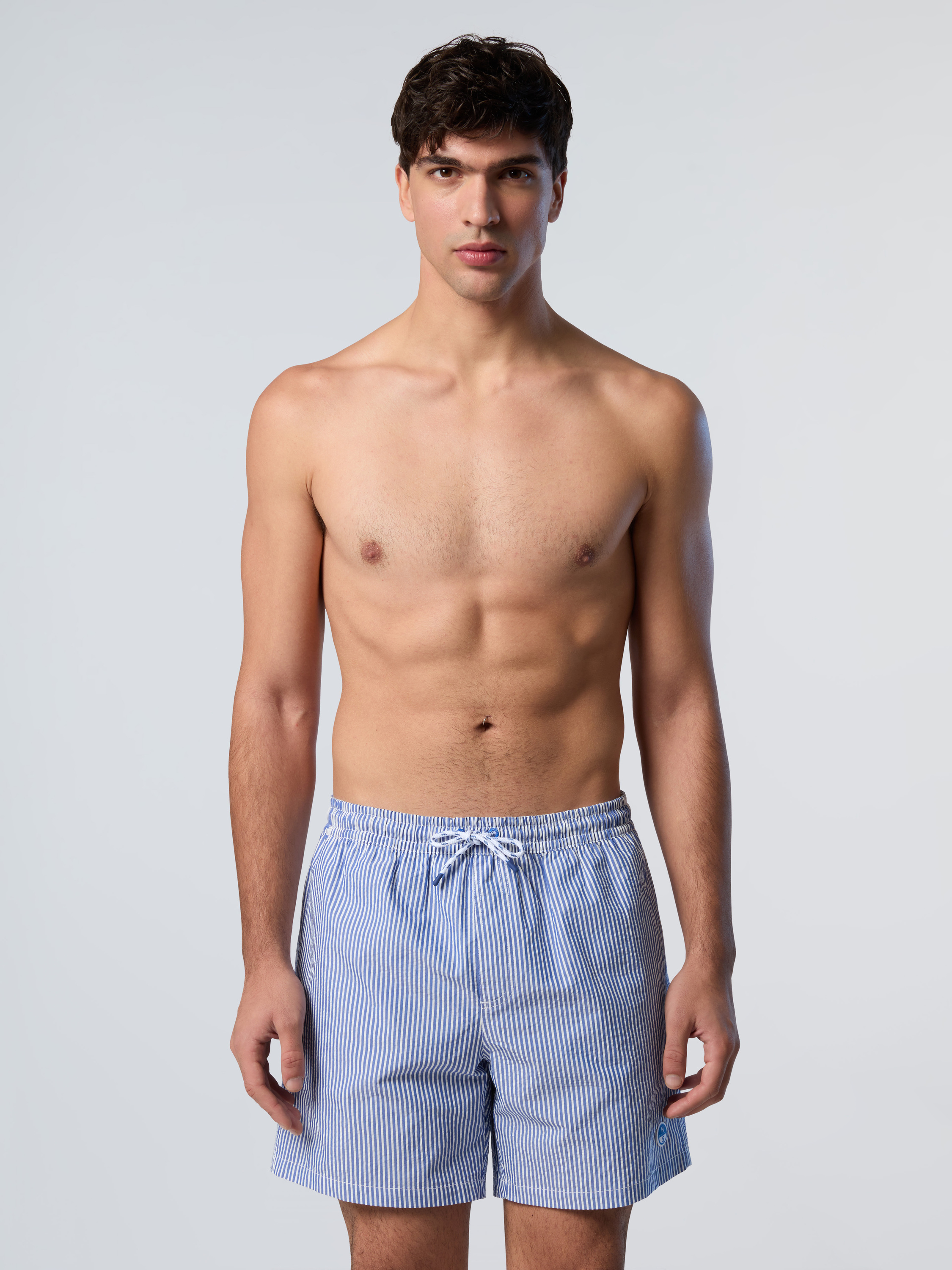 North Sails Badeshorts Gestreifter Seersucker Image