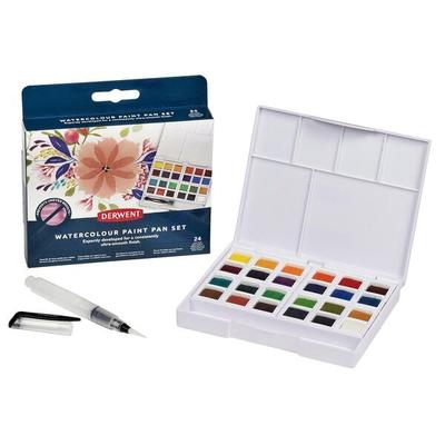 DERWENT Wasserfarbkasten mit 24 Farben Image