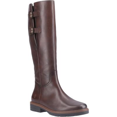 Hush Puppies Tallulah Leder Frauen Braun Stiefel Image