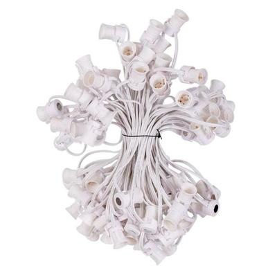 Vickerman 773161 - C9 100'x100 White Magnetic Socket SPT1 (V24SPT1-100W) Christmas Light Cords