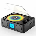 Lettore CD HIFI retrò Altoparlante Bluetooth portatile Radio FM Sveglia Macchina all-in-one Supporto audio stereo BT5.3 Scheda TF USB