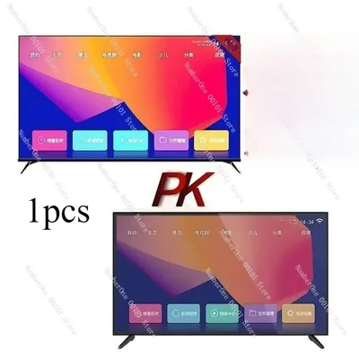 "85 small‘’Frameless Smart TV 8K Ultra HD, AI Android TV with Voice Control, HDR10+, for Living Room Home Theater Entertainment"