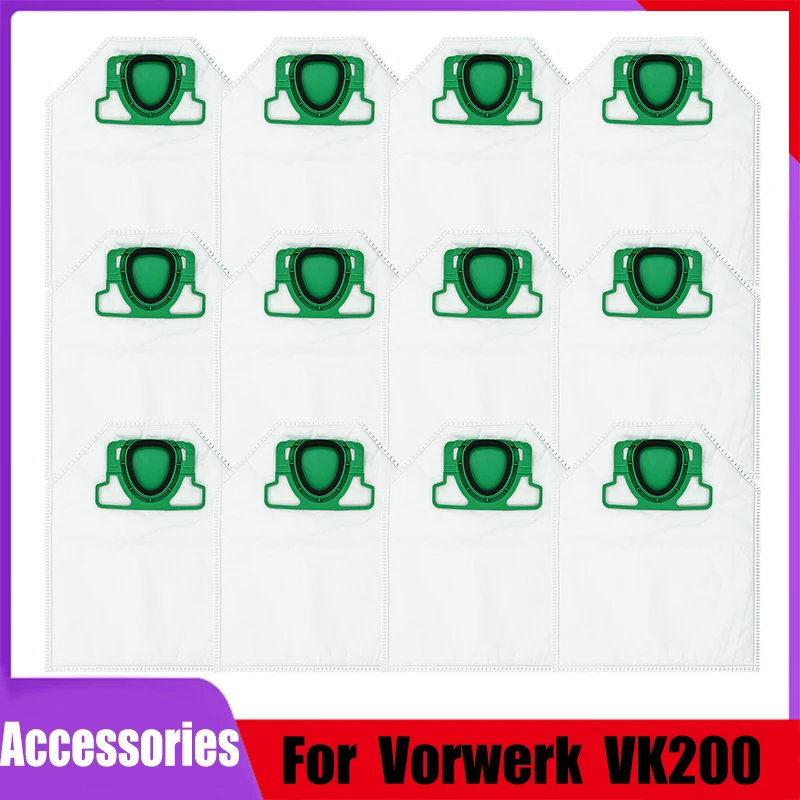 Ersetzen Sie Zubehör Staubbeutel für Vorwerk Kobold VK200 Staubsauger FP200 Filterbeutel Zubehör Ersatzteile Image