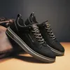 Original Männer Frühling Casual Schuhe Atmungsaktive Schwarze Turnschuhe Mode Fahren Walking Tennis Schuhe für Männer Wohnungen Schuhe für Männer