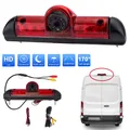 170 ° Auto 3a Luce Freno Posteriore Telecamera posteriore Retromarcia Impermeabile Per Fiat Ducato Peugeot Boxer Citroen Jumper per Android Radio