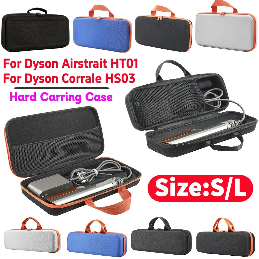 Reise-Tragetasche, stoßfeste Schutzhülle, wasserdicht, kratzfest, mit Netztasche für Dyson Airstrait HT01 Haarglätter Image