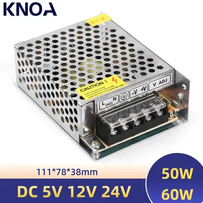 DC 5V 12V 24V Power Supply 2A 2.5A 4A 5A 10A Switching Power Supply 12V Volt 220V to 12V Power Sources Transformer 110-220v SMPS