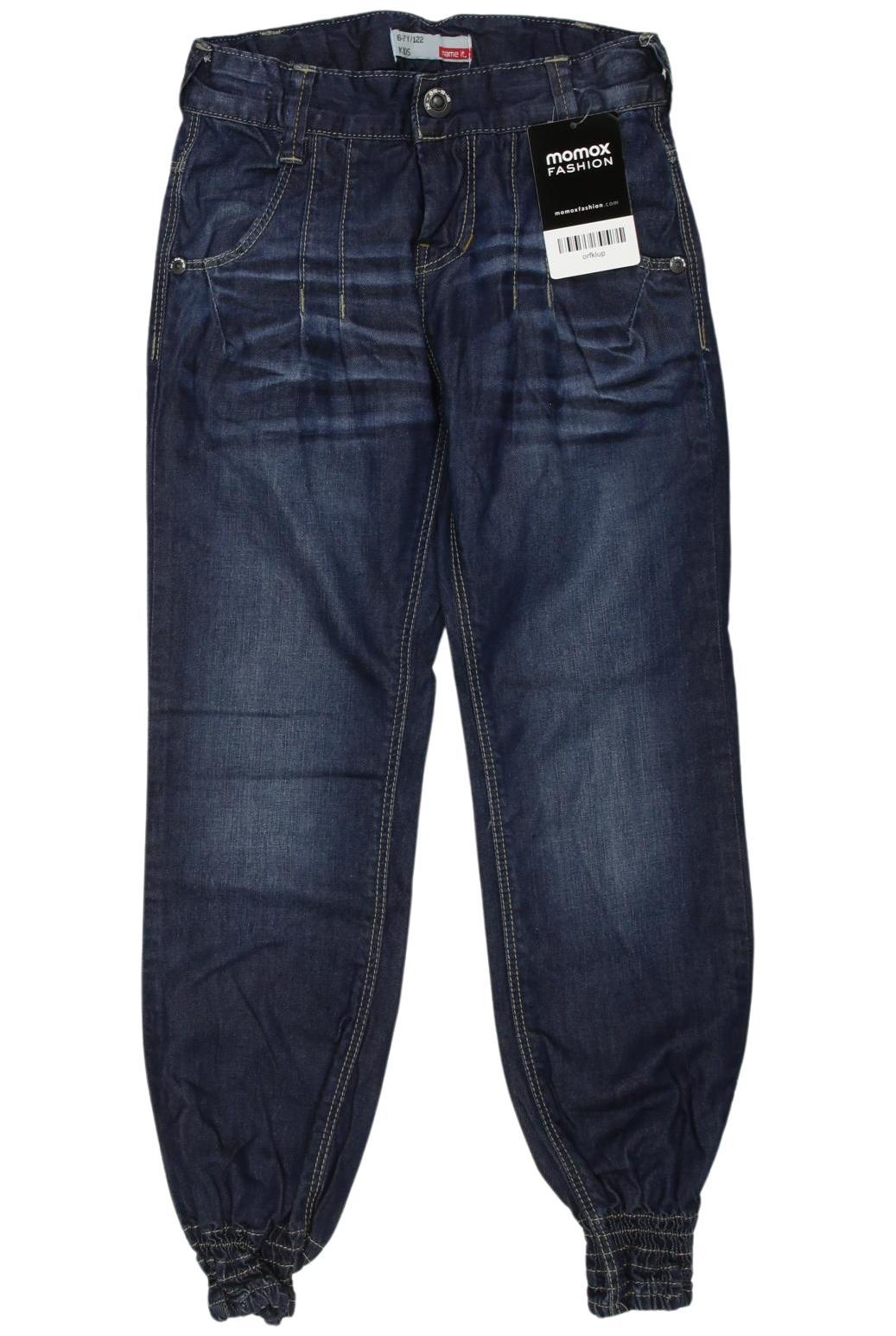 name it Mädchen Jeans, Gr. 122, blau, Baumwolle Image