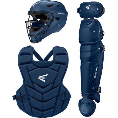 Easton BLACK MAGIC 3.0 Youth Baseball Catcher's Box Set - Ages 9-12 Navy