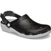 Clog CROCS "Classic Turbo", Herren, Gr. 43, schwarz, Croslite, casual, Schuhe, Badeschuh, Sandale mit Lüftungsöffnungen