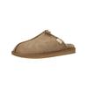 Hausschuh SHEPHERD "Shepherd Hausschuhe Leder", Herren, Gr. 48, grau, Leder, casual, Schuhe