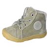 Lauflernschuh PEPINO BY RICOSTA "Georgie WMS: Normal", Kinder, Gr. 25, braun (eukalyptus), Leder, casual, Schuhe, Winterschuh mit Weiten-Meßsystem, Größenschablone zum Download