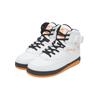 Trainingsschuh EWING "Ewing Rebound by EWING 33 HI Strap", Gr. 44, schwarz, weiß, orange, Leder, Schuhe