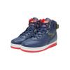 Trainingsschuh EWING "Ewing Rebound by EWING 33 HI", Gr. 9, navy, rot, gelb, weiß, Leder, Schuhe