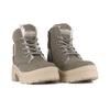 Winterboots PALLADIUM "PALLARISE NBK WL", Damen, Gr. 40, braun (rocks), Leder, sportlich, Schuhe, Winterschuhe, Schnürboots, Winterstiefel, wasserabweisend & gefüttert