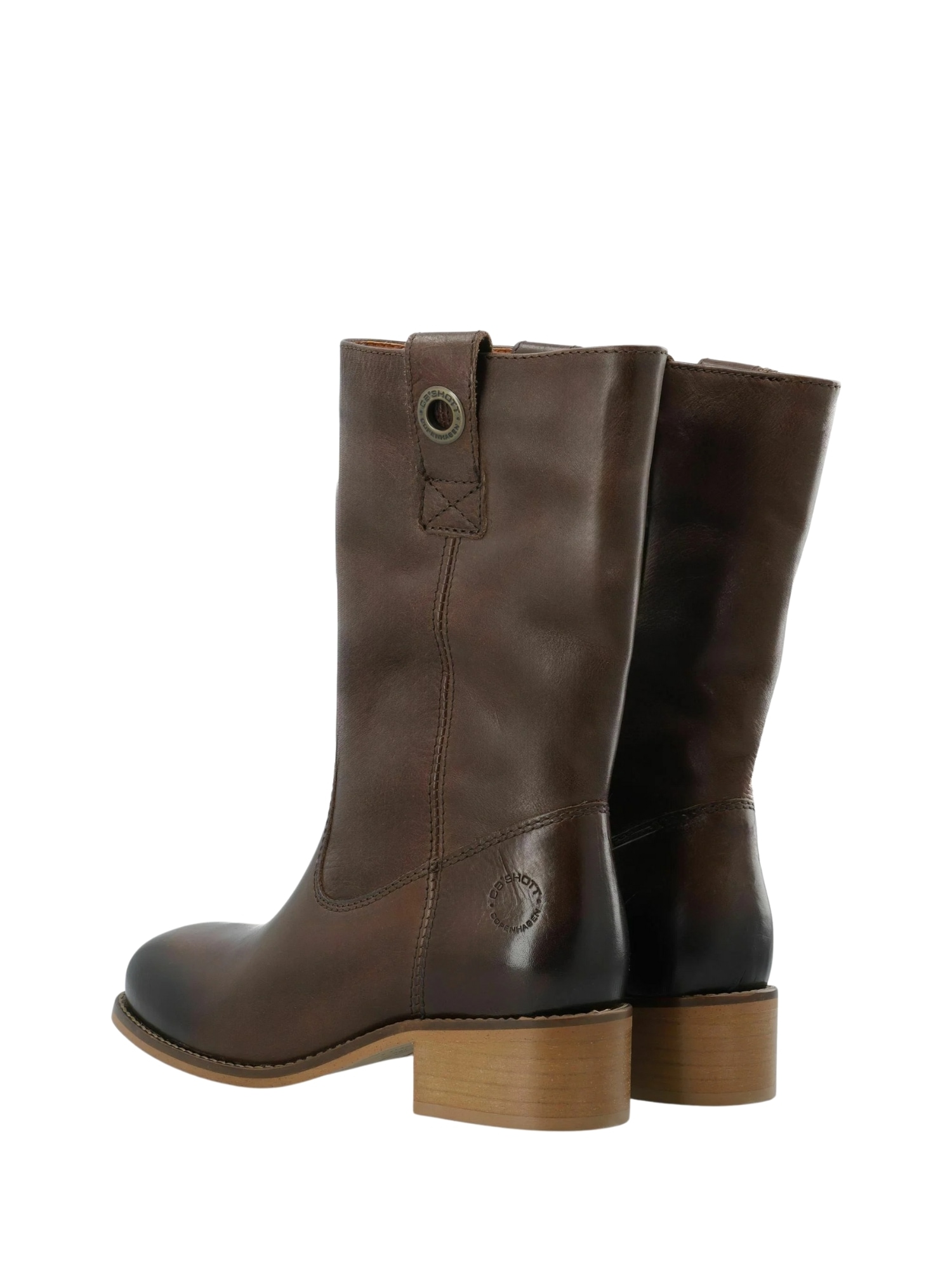 Stiefel CA'SHOTT "Ca'Shott Boots CASVILMA", Damen, Gr. 38, Normalschaft, schwarz braun, Obermaterial:, Schuhe