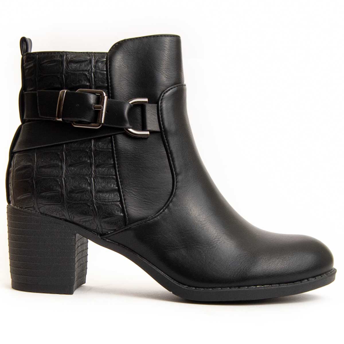 Montevita Stiefelette Mit Absatz Bottivita50 In Schwarz Image