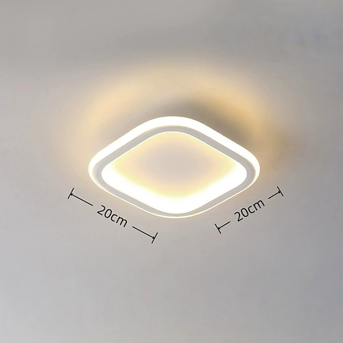 23 cm Kreis-/Runddesign Geometrische Formen Deckenleuchten Acryl Acryl Modern 110-120V 220-240V Image