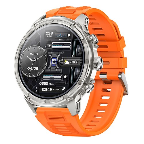 V99 Smart Watch Herren 710 mAh großer Akku 1,85 Zoll GPS-Positionierung wasserdicht Bluetooth-Anruf 100 Sport Smart Watch
