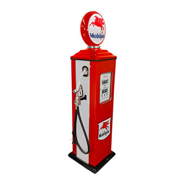Roadside Relics Mobilgas Erie Style Gas Pump Replica