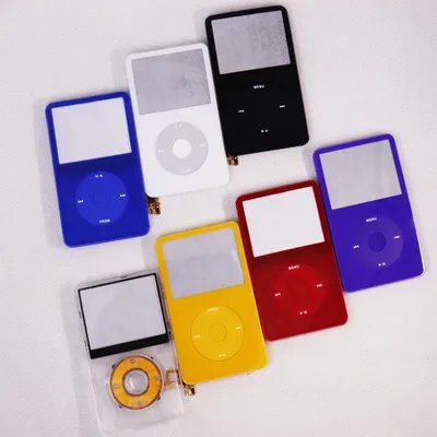 Front faceplate housing case cover clickwheel center button for iPod 5th 5.5th gen video 30gb 60gb 80gb